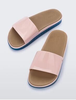 Melissa Beach Pool Slide Sandals in Pink 7